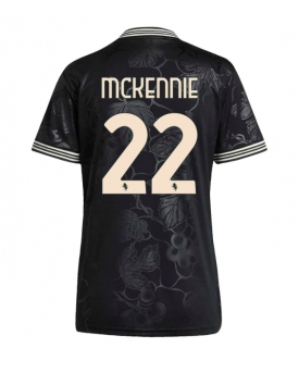 Billige Fotballdrakt Juventus Weston McKennie #22 Replika Tredjedrakt Dame 2025-26 Kortermet Billige Fotballdrakt Juventus Weston McKennie #22 Replika Tredjedrakt Dame 2025-26 Kortermet